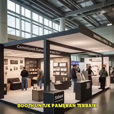 booth untuk pameran terbaik